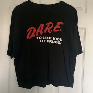D.A.R.E Shortsleeved Crop Top